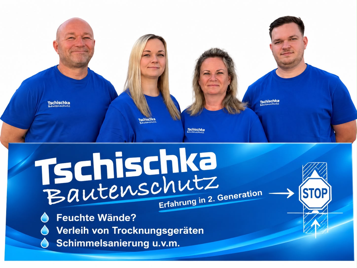 Das Team von Tschischka Bautenschutz
